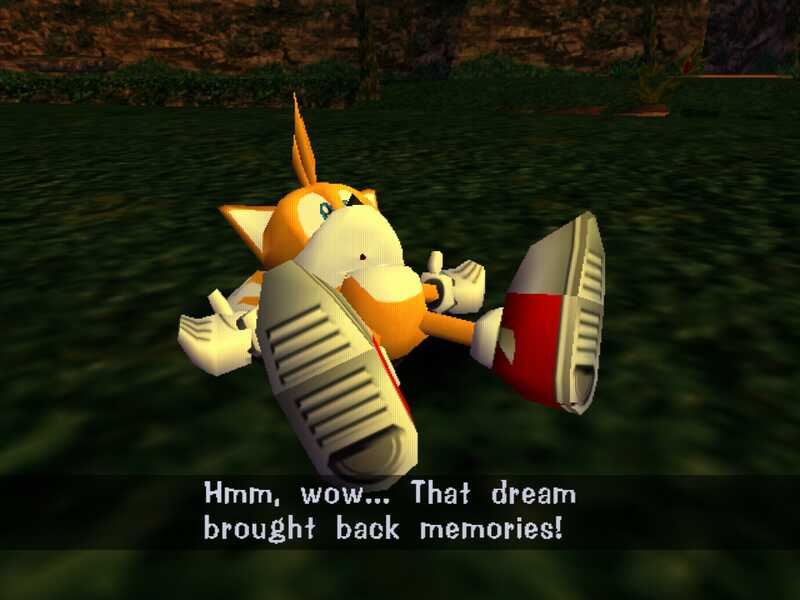 captura de tela de sonic adventure